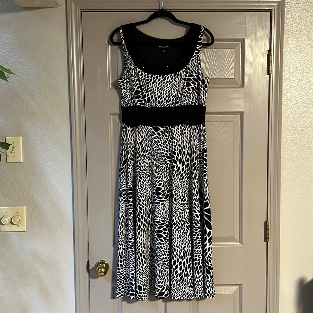 Perceptions dress, size 12, slightly worn, pet and smoke free home.